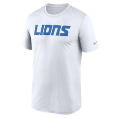 NFL Detroit Lions Primetime Legend Wordmark Performance T-Shirt