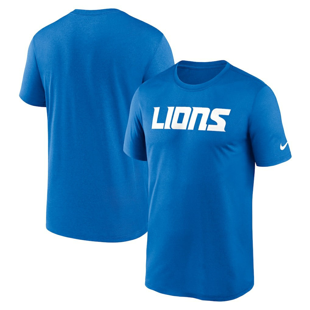 NFL Detroit Lions Primetime Legend Wordmark Performance T-Shirt