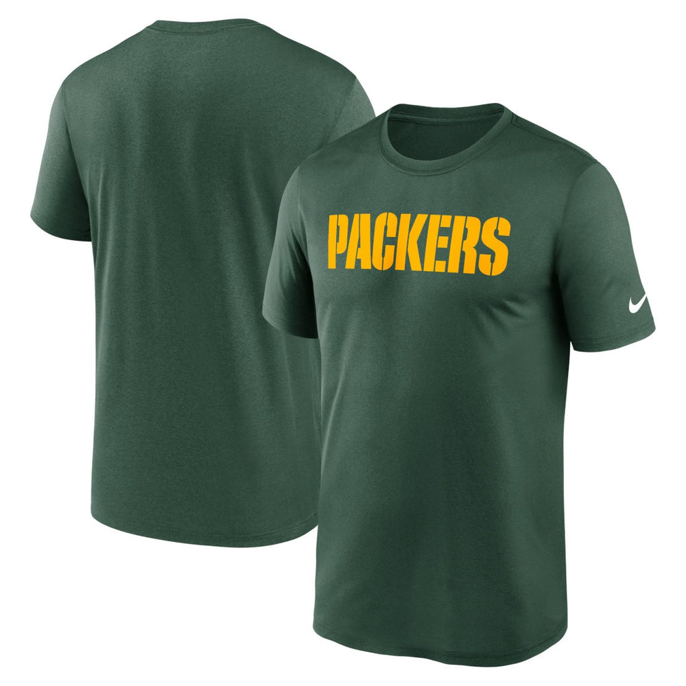 NFL Green Bay Packers Primetime Legend Wordmark Performance T-Shirt