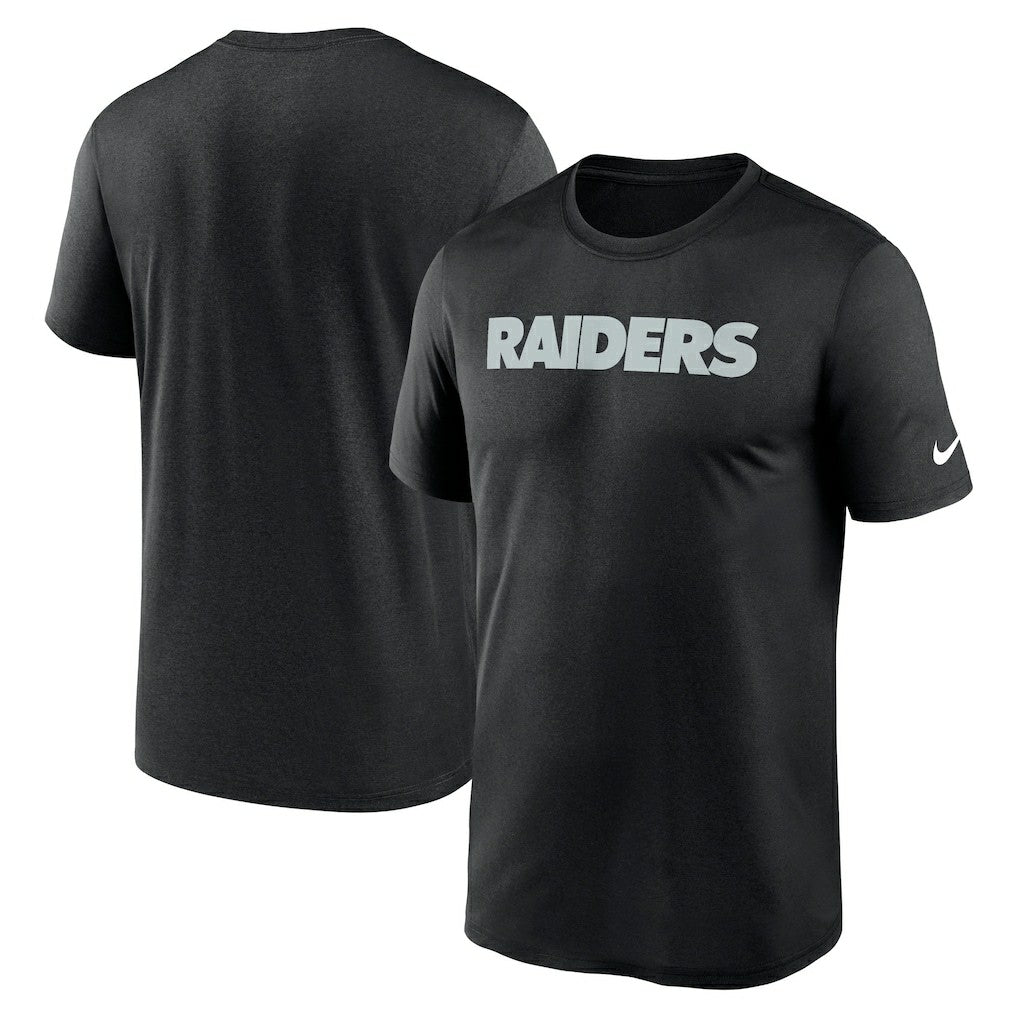 NFL Las Vegas Raiders Primetime Legend Wordmark Performance T-Shirt