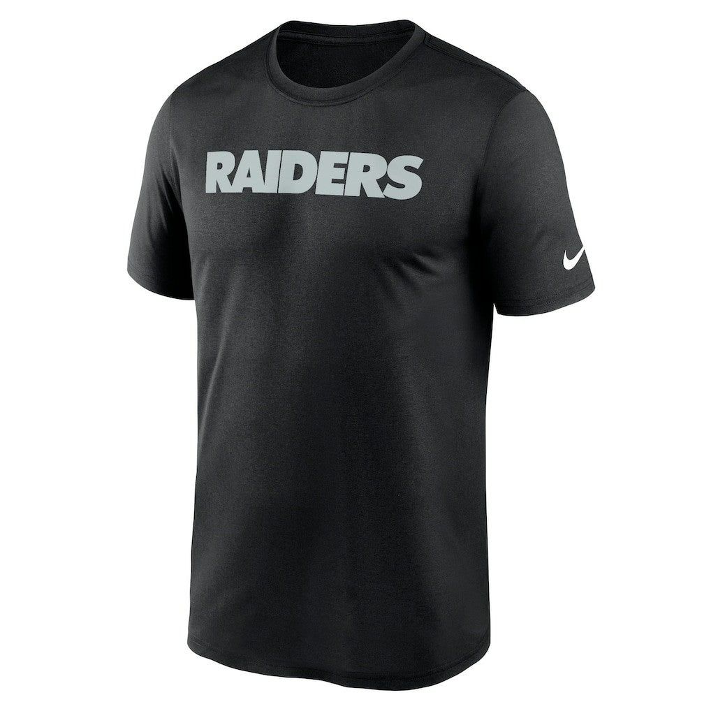 NFL Las Vegas Raiders Primetime Legend Wordmark Performance T-Shirt