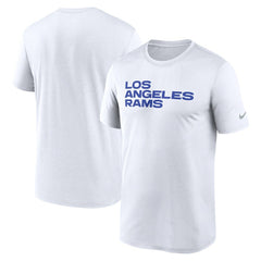 NFL Los Angeles Rams Primetime Legend Wordmark Performance T-Shirt