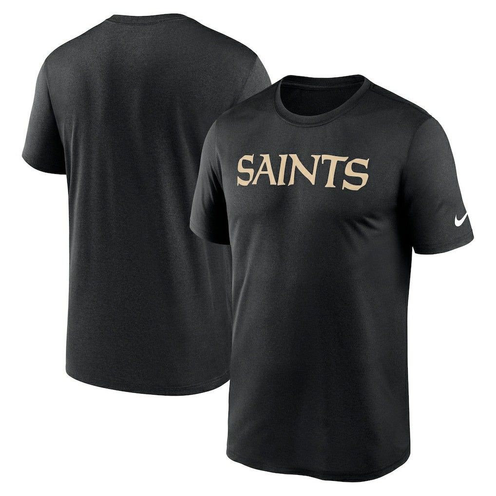 NFL New Orleans Saints Primetime Legend Wordmark Performance T-Shirt