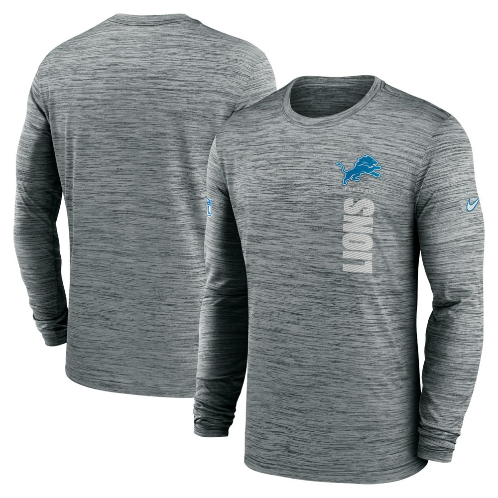 NFL Detroit Lions Sideline Velocity Dri-FIT Long Sleeve T-Shirt