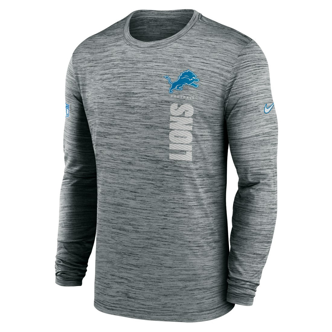 NFL Detroit Lions Sideline Velocity Dri-FIT Long Sleeve T-Shirt