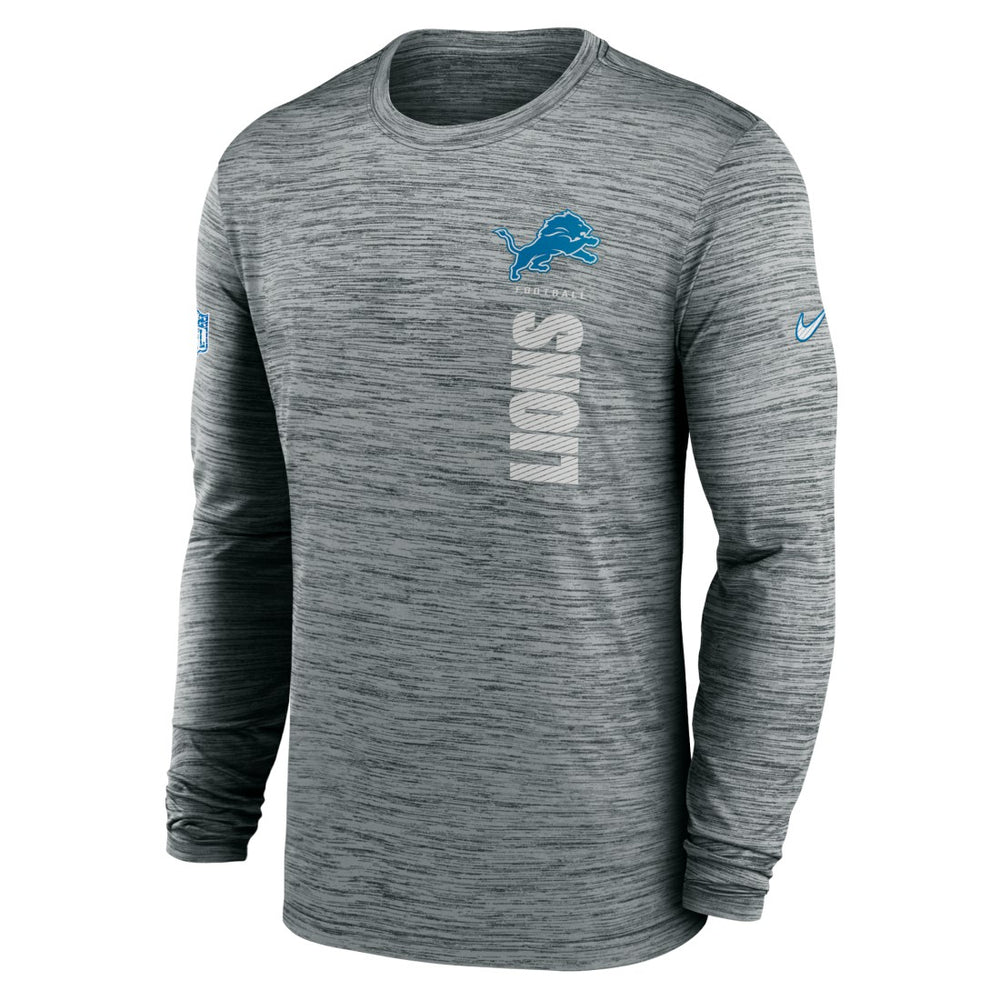 NFL Detroit Lions Sideline Velocity Dri-FIT Long Sleeve T-Shirt