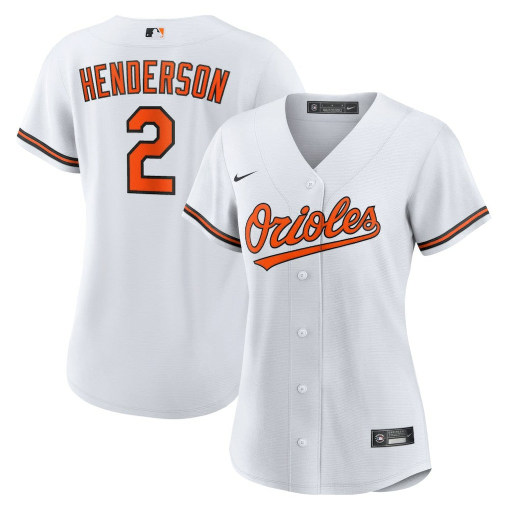 Gunnar Henderson Baltimore Orioles Women's Replica Player Jersey - White | Nike