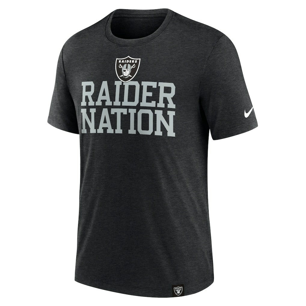 NFL Las Vegas Raiders Blitz Tri-Blend T-Shirt
