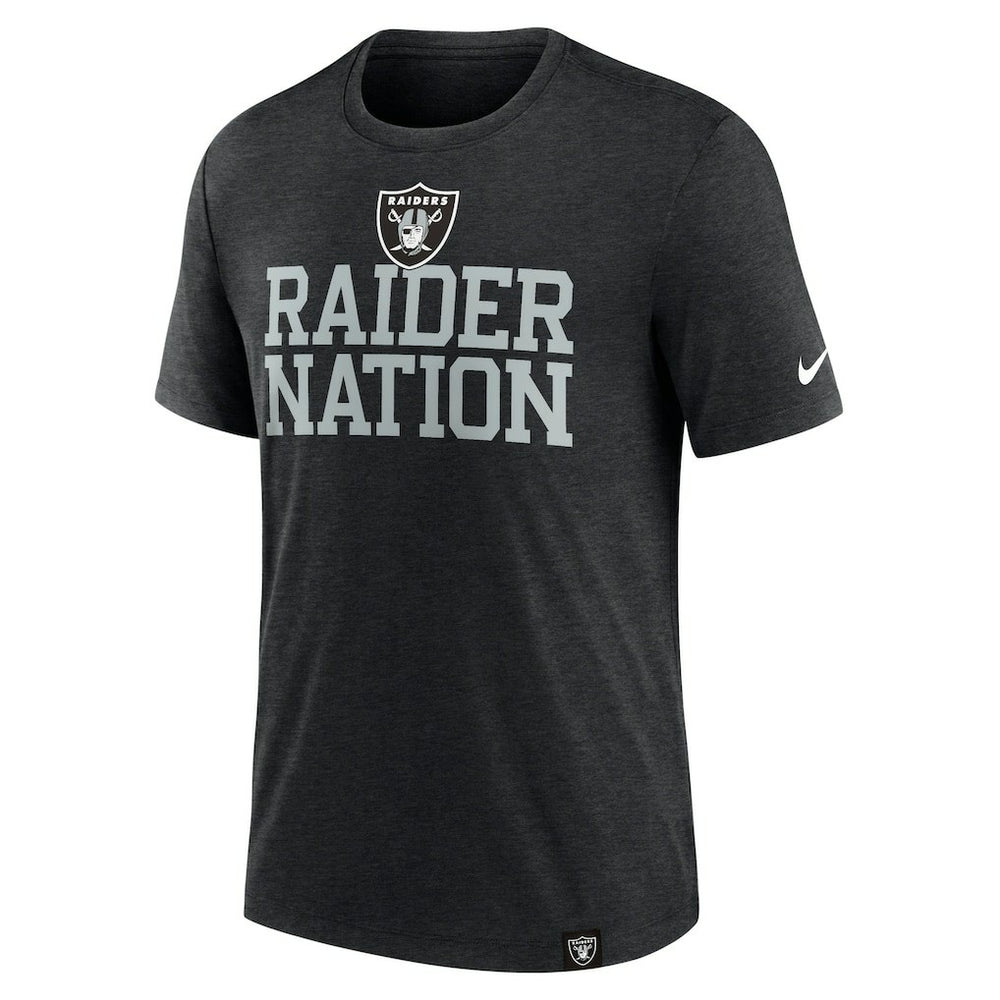 NFL Las Vegas Raiders Blitz Tri-Blend T-Shirt