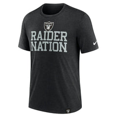 NFL Las Vegas Raiders Blitz Tri-Blend T-Shirt