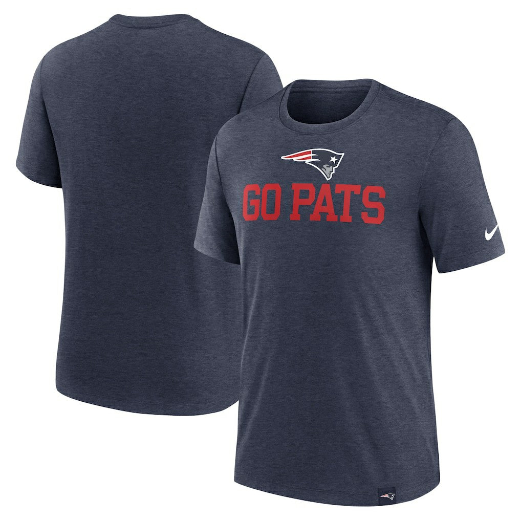 NFL New England Patriots Blitz Tri-Blend T-Shirt