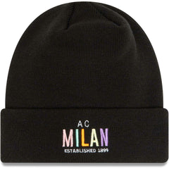 AC Milan New Era Wordmark Cuffed Knit Hat / Soccer Outlet