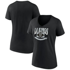 Los Angeles Kings Women's Slapshot V-Neck T-Shirt