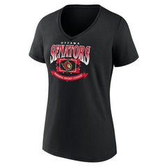 Ottawa Senators Women's Slapshot V-Neck T-Shirt