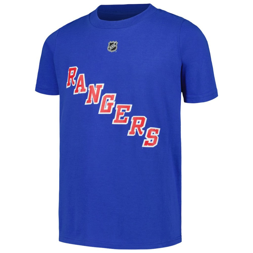 Igor Shesterkin New York Rangers Youth Player Name & Number T-Shirt