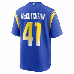 NFL Los Angeles Rams Cameron McCutcheon  Game Jersey