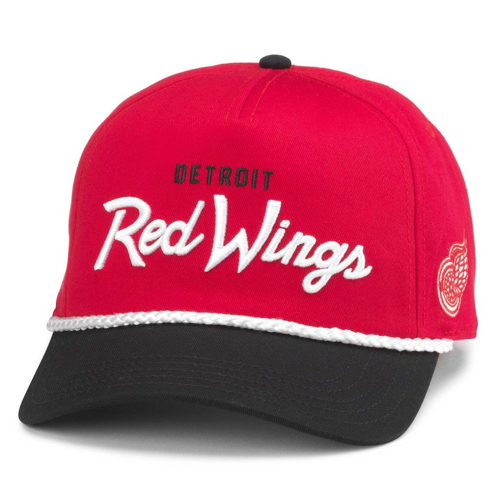 Detroit Red Wings American Needle Roscoe Washed Twill Adjustable Hat