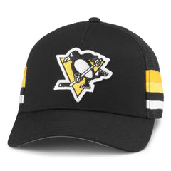 Pittsburgh Penguins American Needle HotFoot Stripes Trucker Adjustable Hat