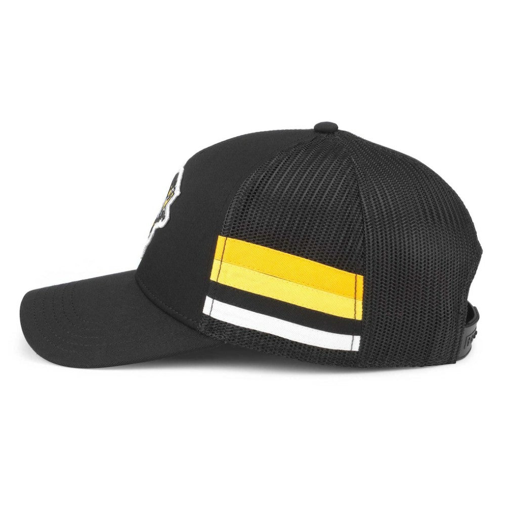 Pittsburgh Penguins American Needle HotFoot Stripes Trucker Adjustable Hat