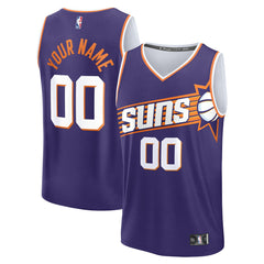 Phoenix Suns Youth Fast Break Custom Replica Jersey - Purple - Icon Edition | Fanatics outlet