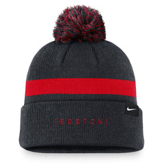 Boston Red Sox Hometown Peak Cuffed Knit Hat with Pom - Navy | Nike