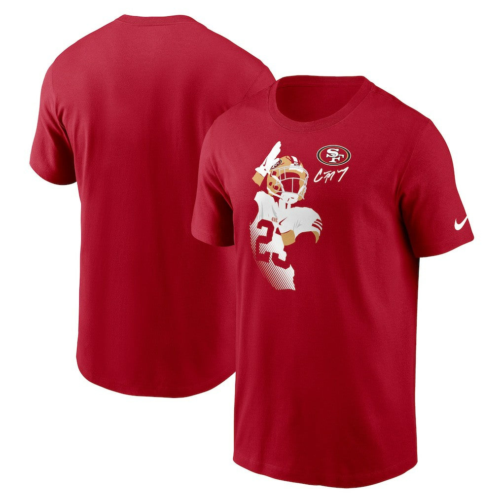 NFL San Francisco 49ers Christian McCaffrey  Player Graphic T-Shirt