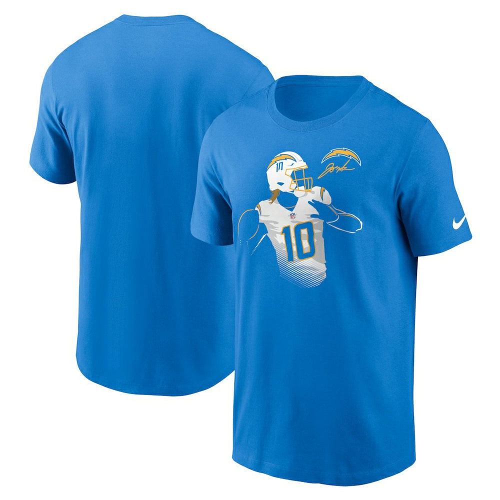 NFL Los Angeles Chargers Justin Herbert  Player Graphic T-Shirt
