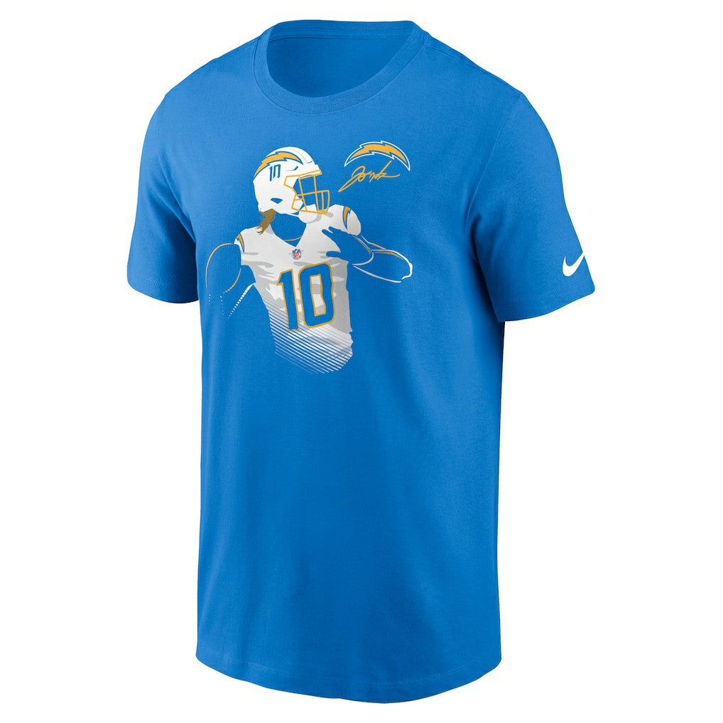 NFL Los Angeles Chargers Justin Herbert  Player Graphic T-Shirt