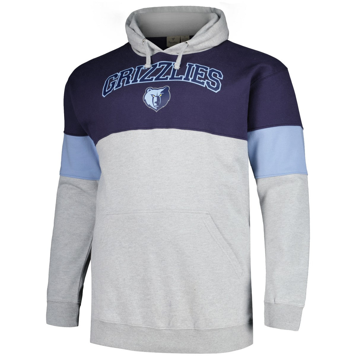 Memphis Grizzlies Big & Tall Pullover Hoodie - Navy/Light Blue | Fanatics discount