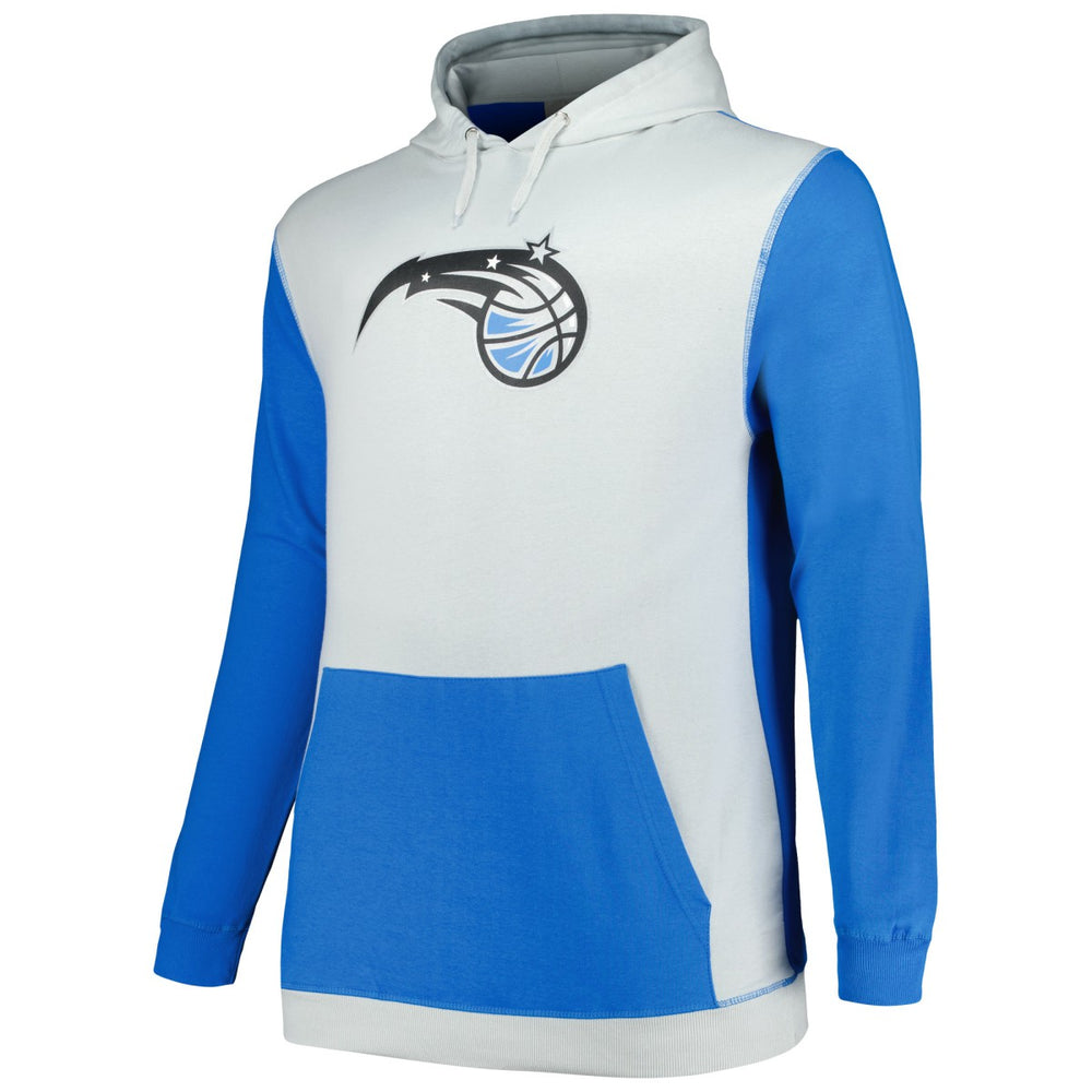 Orlando Magic Big & Tall Primary Arctic Pullover Hoodie - Blue/Silver | Fanatics outlet