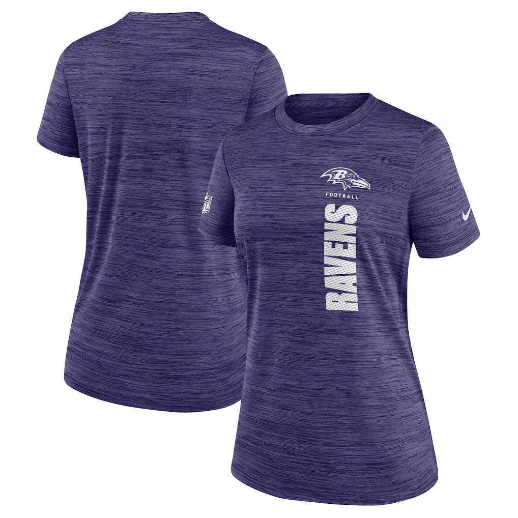 NFL Baltimore Ravens Women's Sideline Velocity Dri-FIT T-Shirt