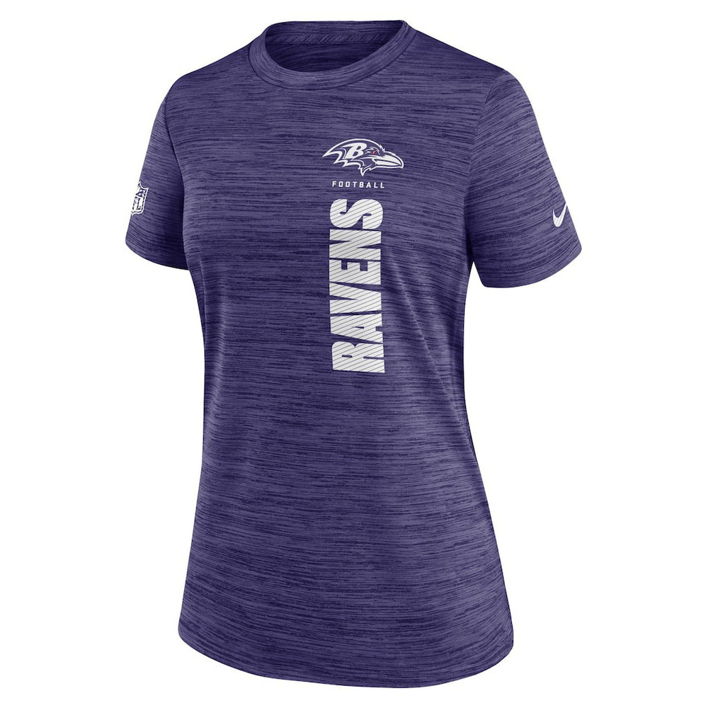 NFL Baltimore Ravens Women's Sideline Velocity Dri-FIT T-Shirt