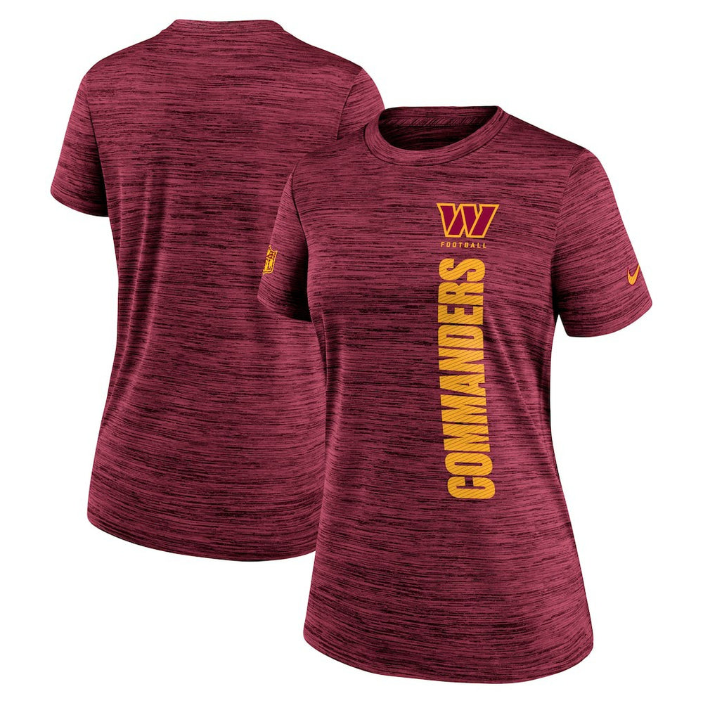 NFL Washington Commanders Women's Sideline Velocity Dri-FIT T-Shirt