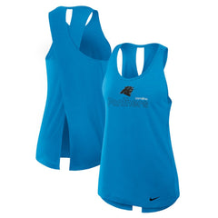 NFL Carolina Panthers Women's Open-Back Crisscross Dri-FIT Tank Top