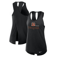 NFL Cincinnati Bengals Women's Open-Back Crisscross Dri-FIT Tank Top