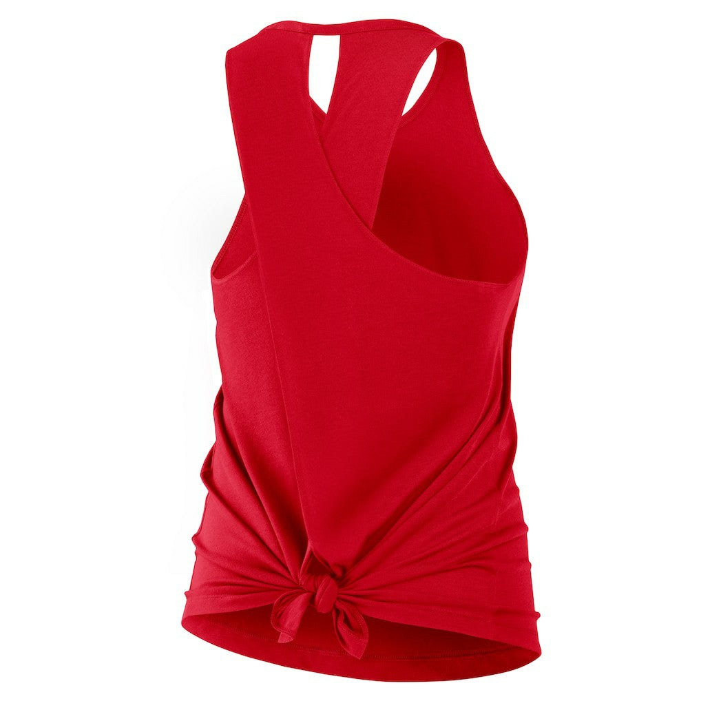 NFL Kansas City Chiefs Women's Open-Back Crisscross Dri-FIT Tank Top