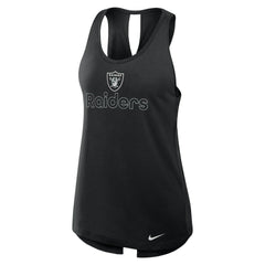 NFL Las Vegas Raiders Women's Open-Back Crisscross Dri-FIT Tank Top
