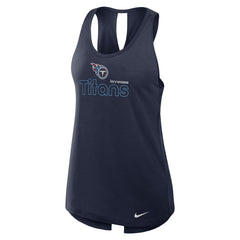 NFL Tennessee Titans Women's Open-Back Crisscross Dri-FIT Tank Top