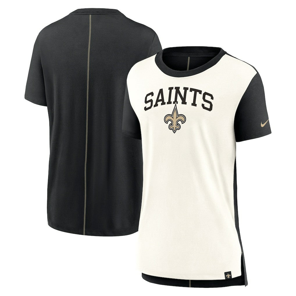 NFL New Orleans Saints Women's Wordmark Tri-Blend T-Shirt