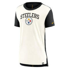 NFL Pittsburgh Steelers Women's Wordmark Tri-Blend T-Shirt
