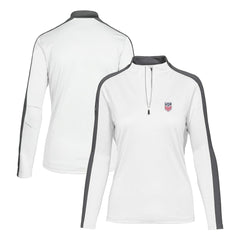 USMNT Levelwear Women's Quarter-Zip Pullover Top / Soccer Discount