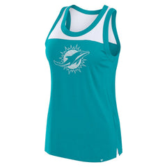 NFL Miami Dolphins Women's Sequin Tank Top