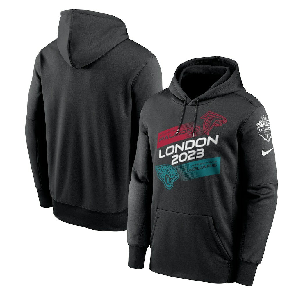 NFL Atlanta Falcons vs. Jacksonville Jaguars 2023 London Game Pullover Hoodie