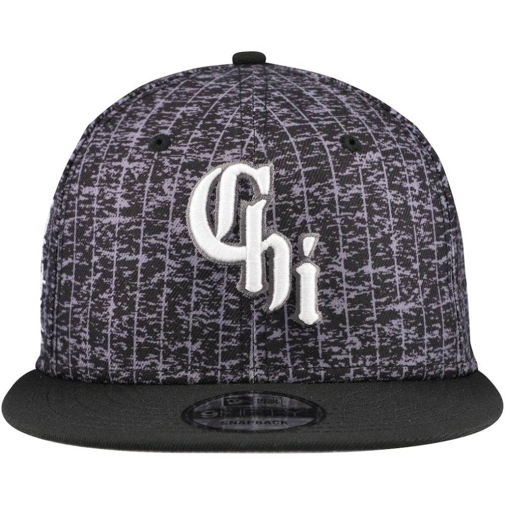 Chicago White Sox City Connect 9FIFTY Snapback Hat - Black | New Era