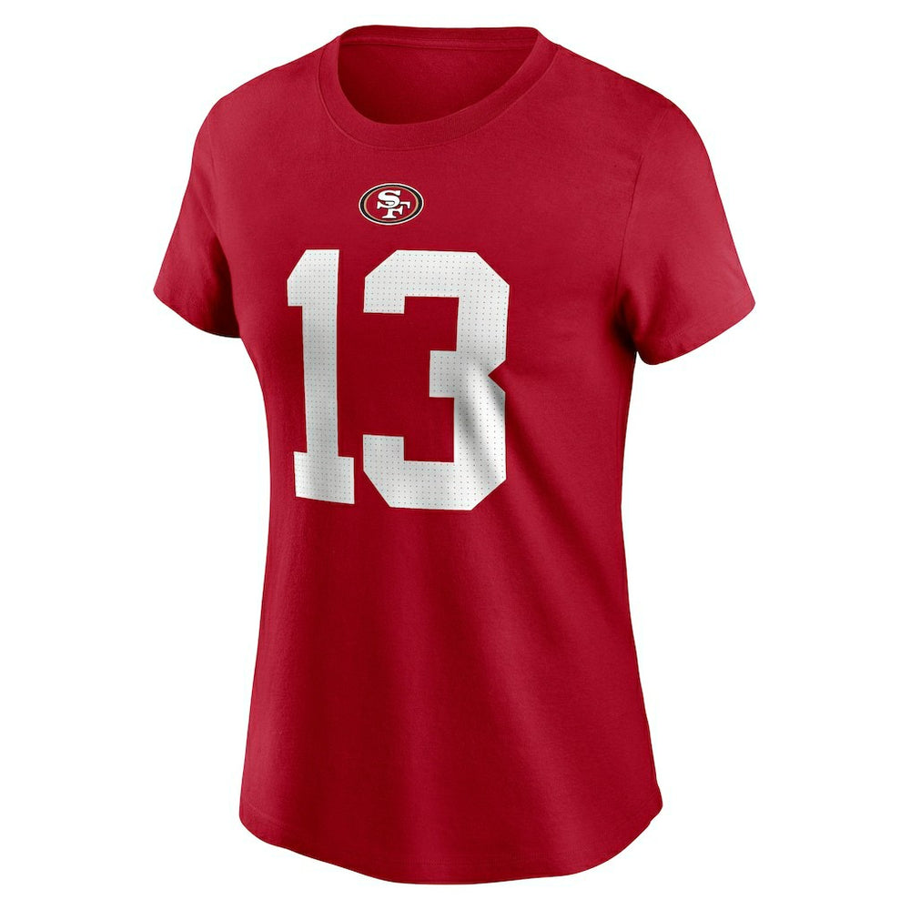 NFL San Francisco 49ers Brock Purdy  Women's Player Name & Number T-Shirt