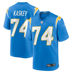 NFL Los Angeles Chargers Matt Kaskey  Team Game Jersey