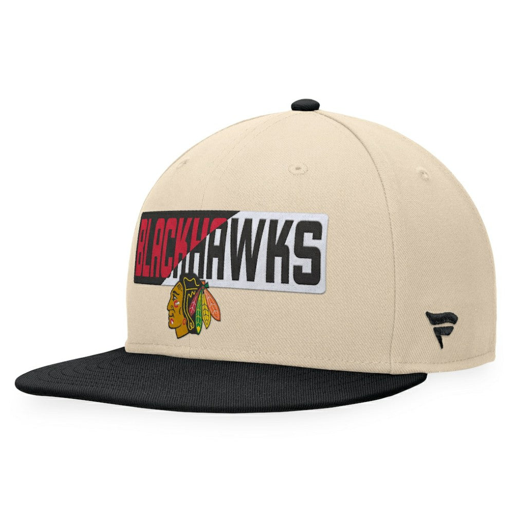 Chicago Blackhawks Fanatics Goalaso Snapback Hat