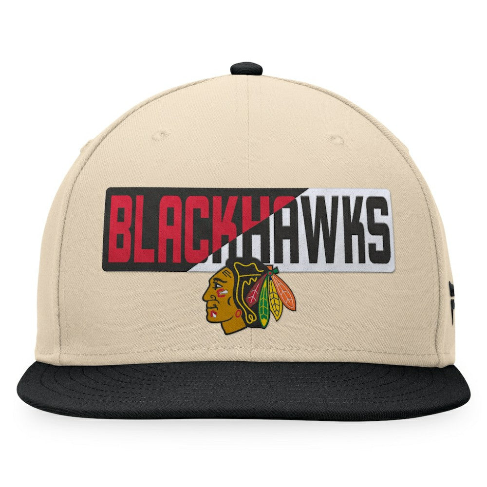 Chicago Blackhawks Fanatics Goalaso Snapback Hat