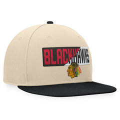 Chicago Blackhawks Fanatics Goalaso Snapback Hat