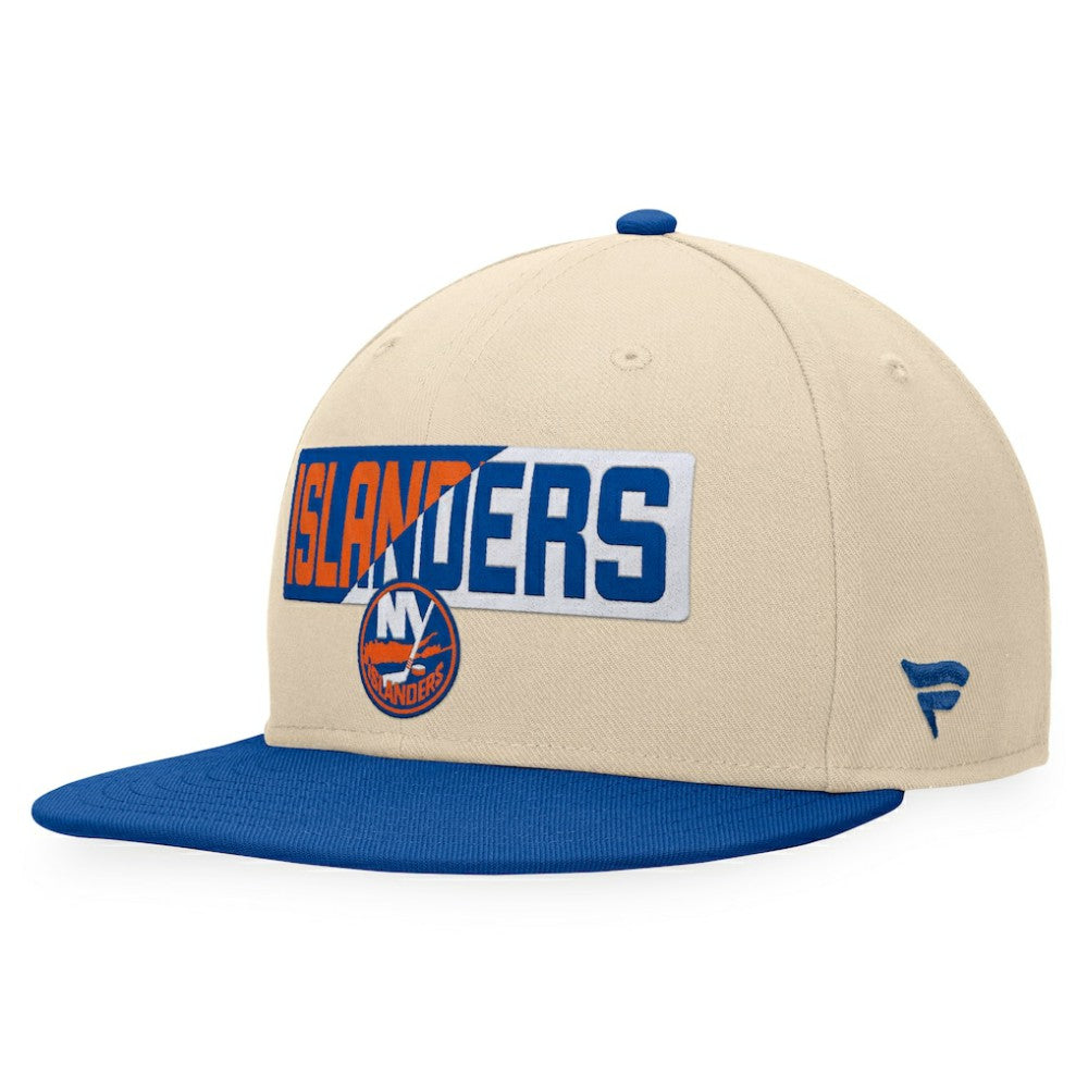 New York Islanders Fanatics Goalaso Snapback Hat